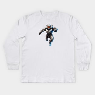 Halo Master Chief Design Kids Long Sleeve T-Shirt